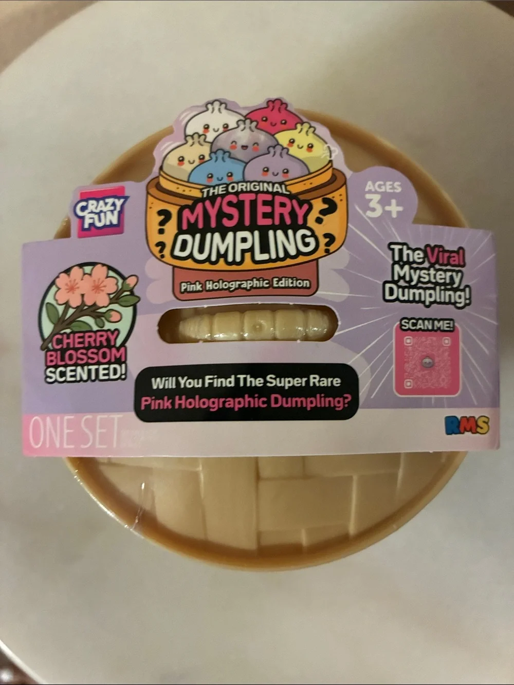 The Original Mystery Dumpling - Pink Holographic Edition (Cherry Blossom Scent)